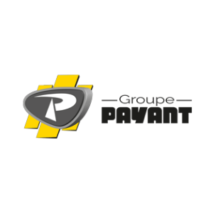 Logo de Groupe Payant pour qui nous avons créé l'identité sonore