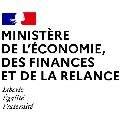 Logo du Ministère de l'Economie et des Finances, pour qui Getasound a créé un générique podcast