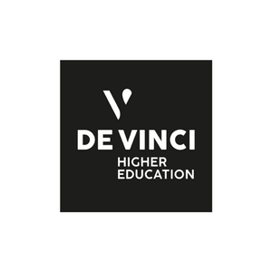 logo visuel de De Vinci, création d'identité sonore