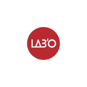 Logo visuel du Lab'o pour qui nous avons créer un générique podcast