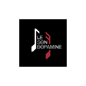 Logo visuel le son dopamine - générique podcast